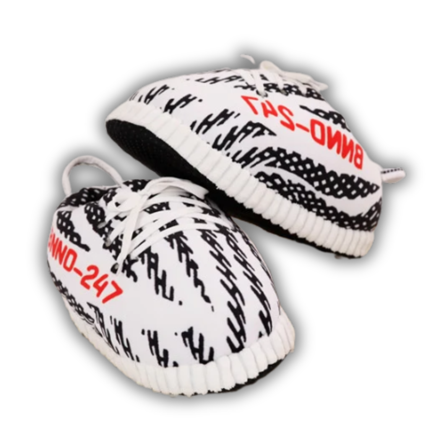 YZY 350 Sneaker House Slippers - Zebra