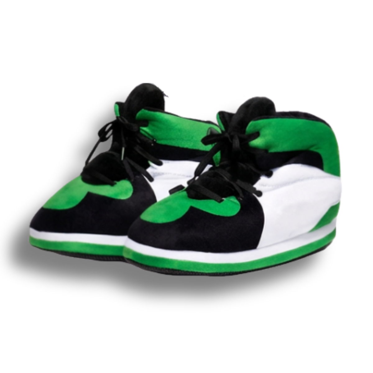 AJ 1 Plush House Slippers - Green - Dropship