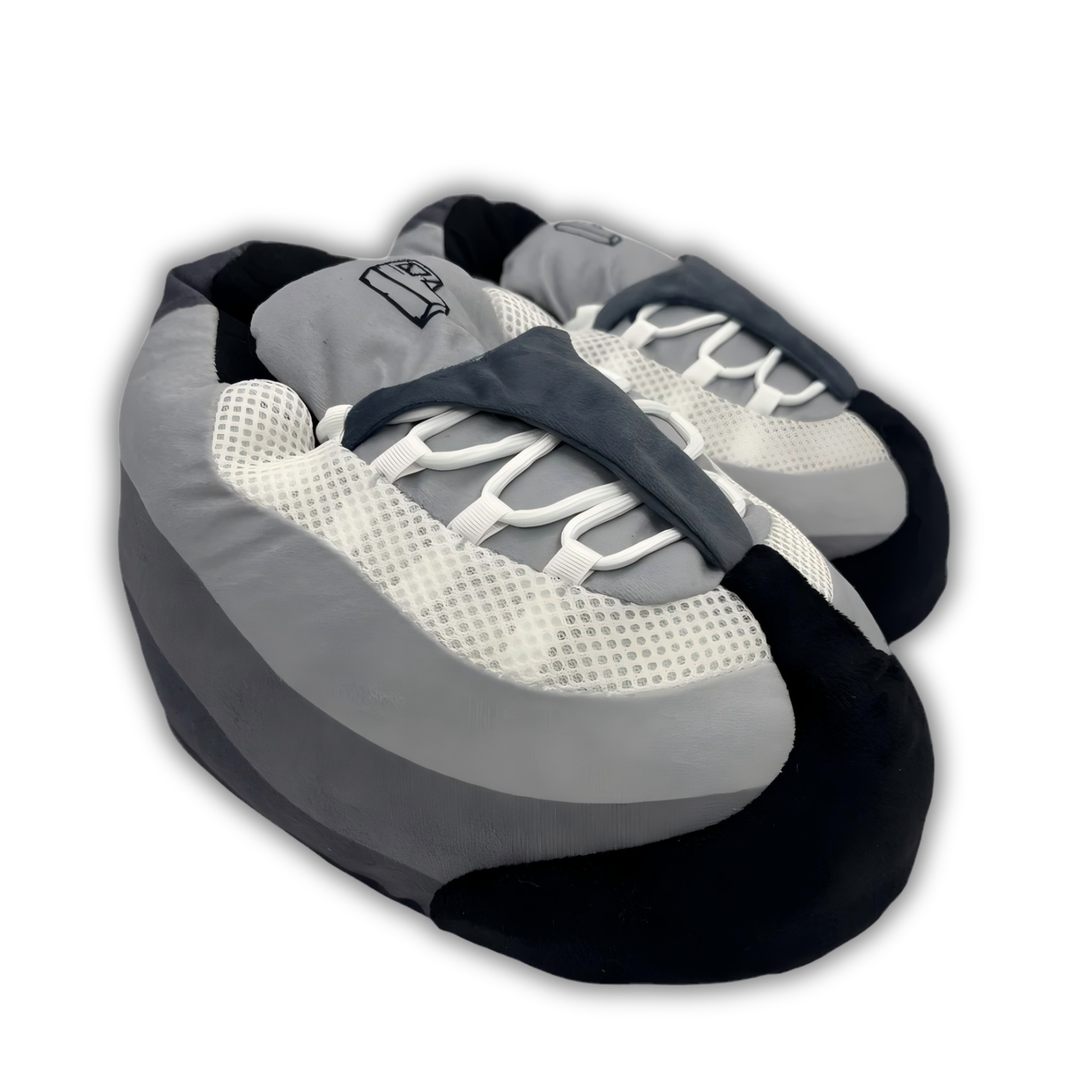 95 AMX House Slippers - White