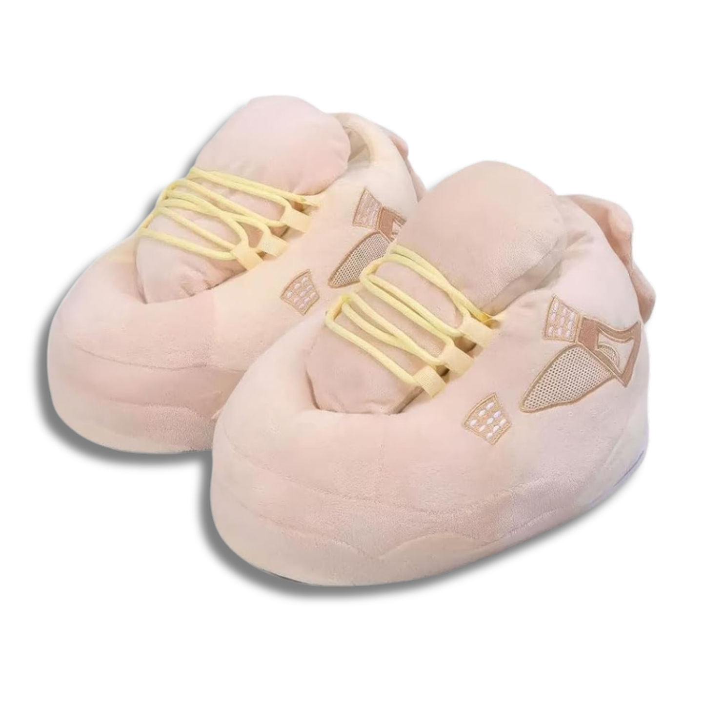 AJ 4 Plush House Slippers - Virgil Pink - Wholesale